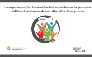 Les expériences d'exclusion et d'inclusion sociale chez les personnes en situation de neurodiversité et leurs proches