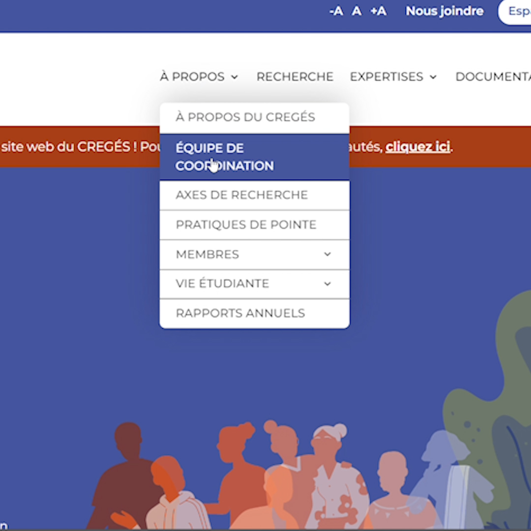 Bienvenue sur le nouveau site web du CREGÉS !