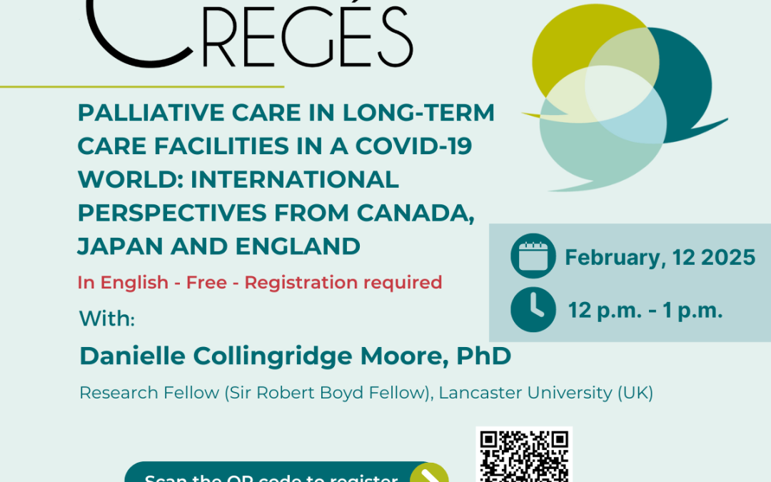 Palliative Care in Long-Term Care Facilities in a COVID-19 World: International perspectives from Canada, Japan and England