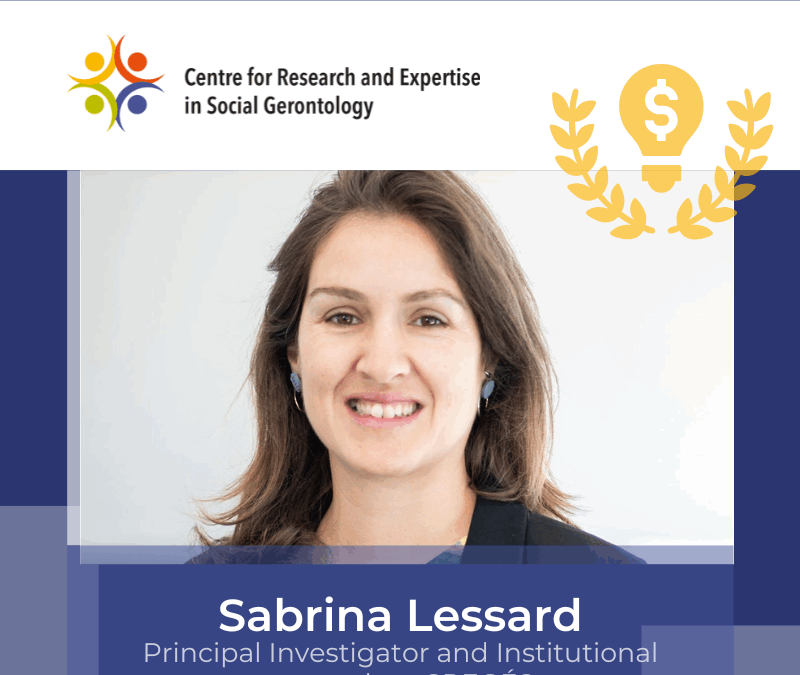 Sabrina Lessard receives funding for mistreatment project
