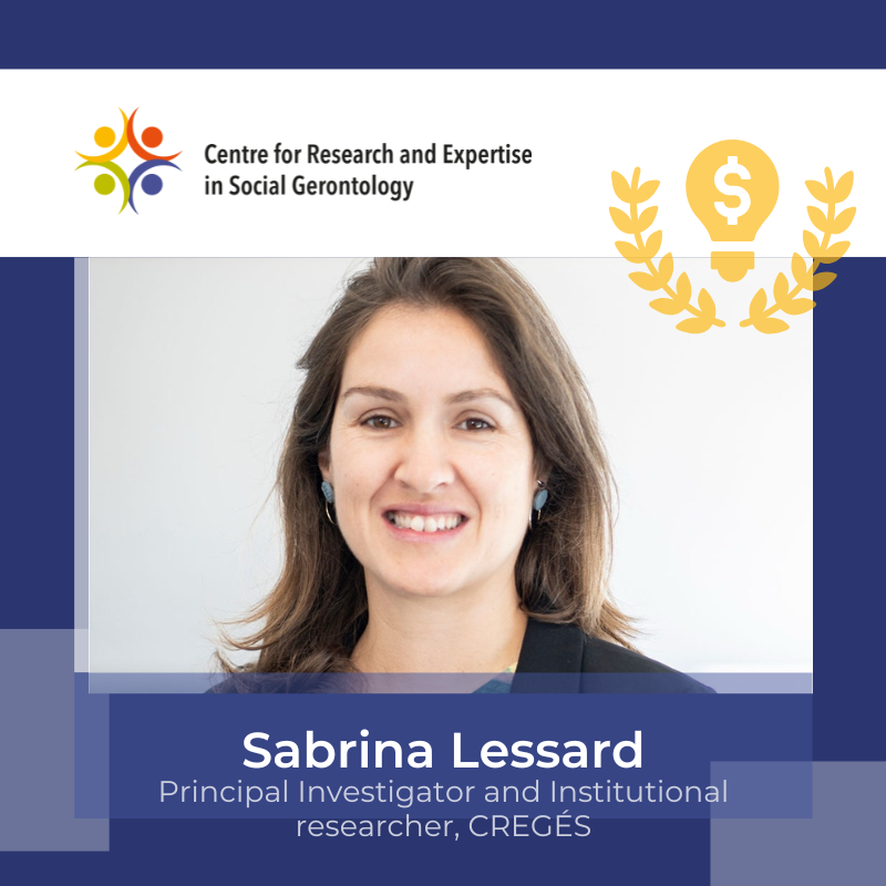 Sabrina Lessard receives funding for mistreatment project