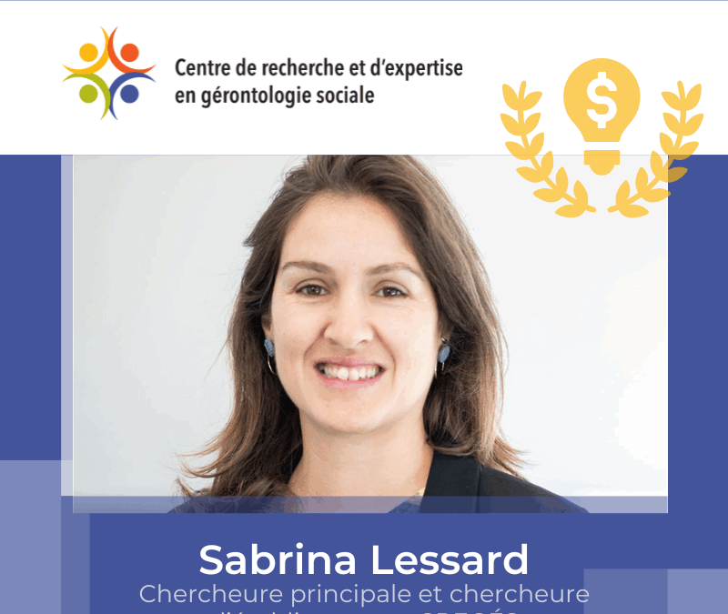 Sabrina Lessard reçoit du financement pour un projet dans le domaine de la maltraitance