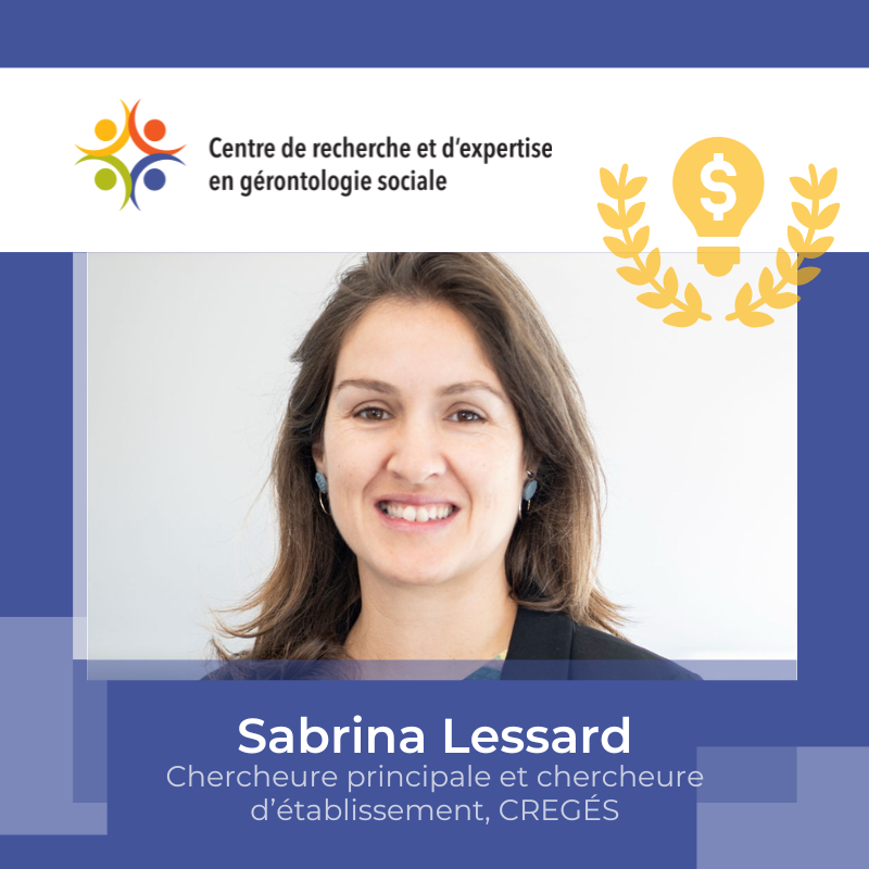 Sabrina Lessard reçoit du financement pour un projet dans le domaine de la maltraitance