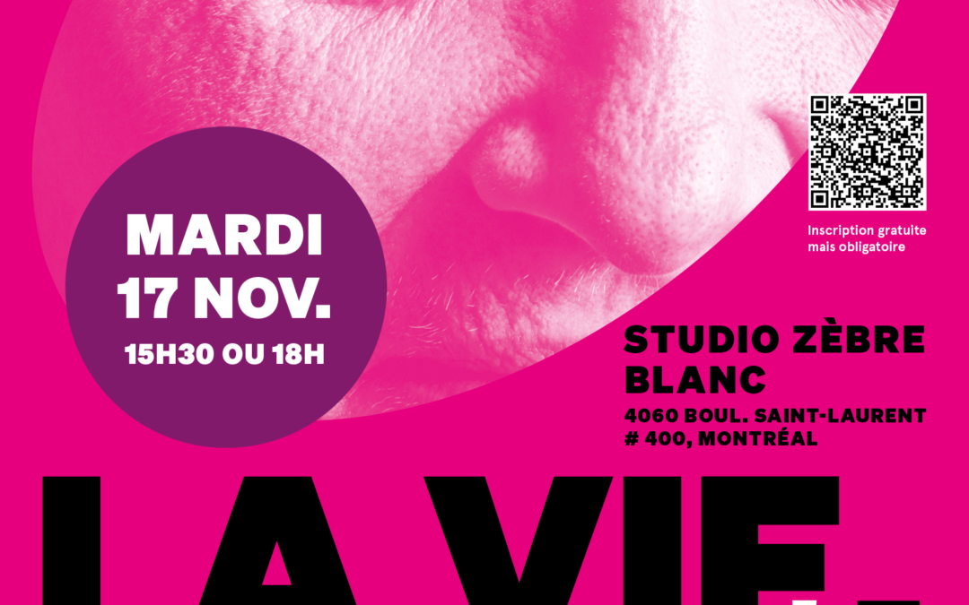 La Vie, pareil ! On stage